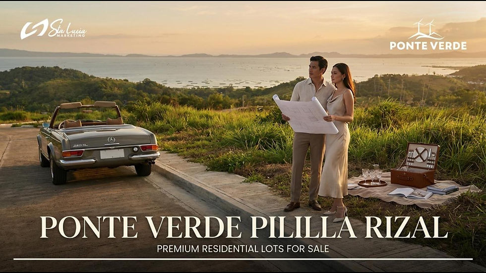 Affordable Residential Lots for Sale in Pililla Rizal | Ponte Verde.