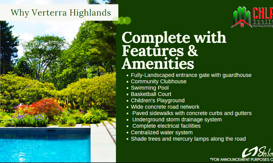 Discover Verterra Highlands, Tanay's luxury community with 500 sqm residential lots.