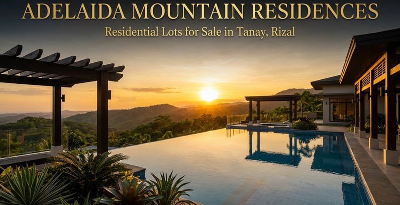 Adelaida Mountain Residences land investment in Tanay.