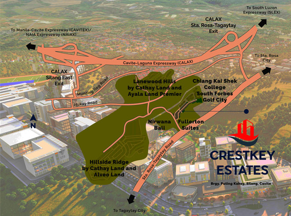 Invest in Crestkey Estates Silang Cavite Commercial Lots Near Tagaytay for Future Growth.