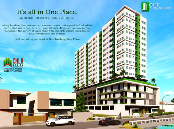 Experience Modern Living at One Tandang Sora Place Condo Units, Quezon City.