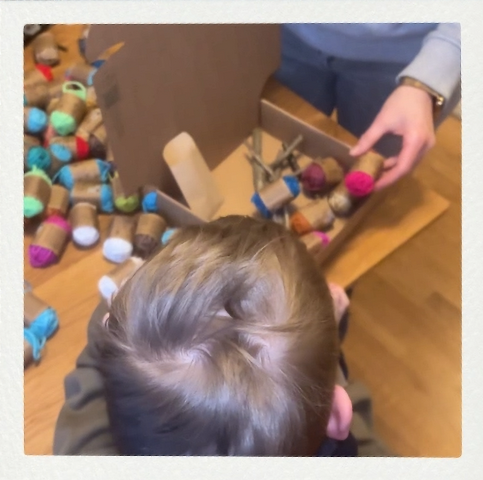 Miniaturbild: Stockmännchen-Bastelset