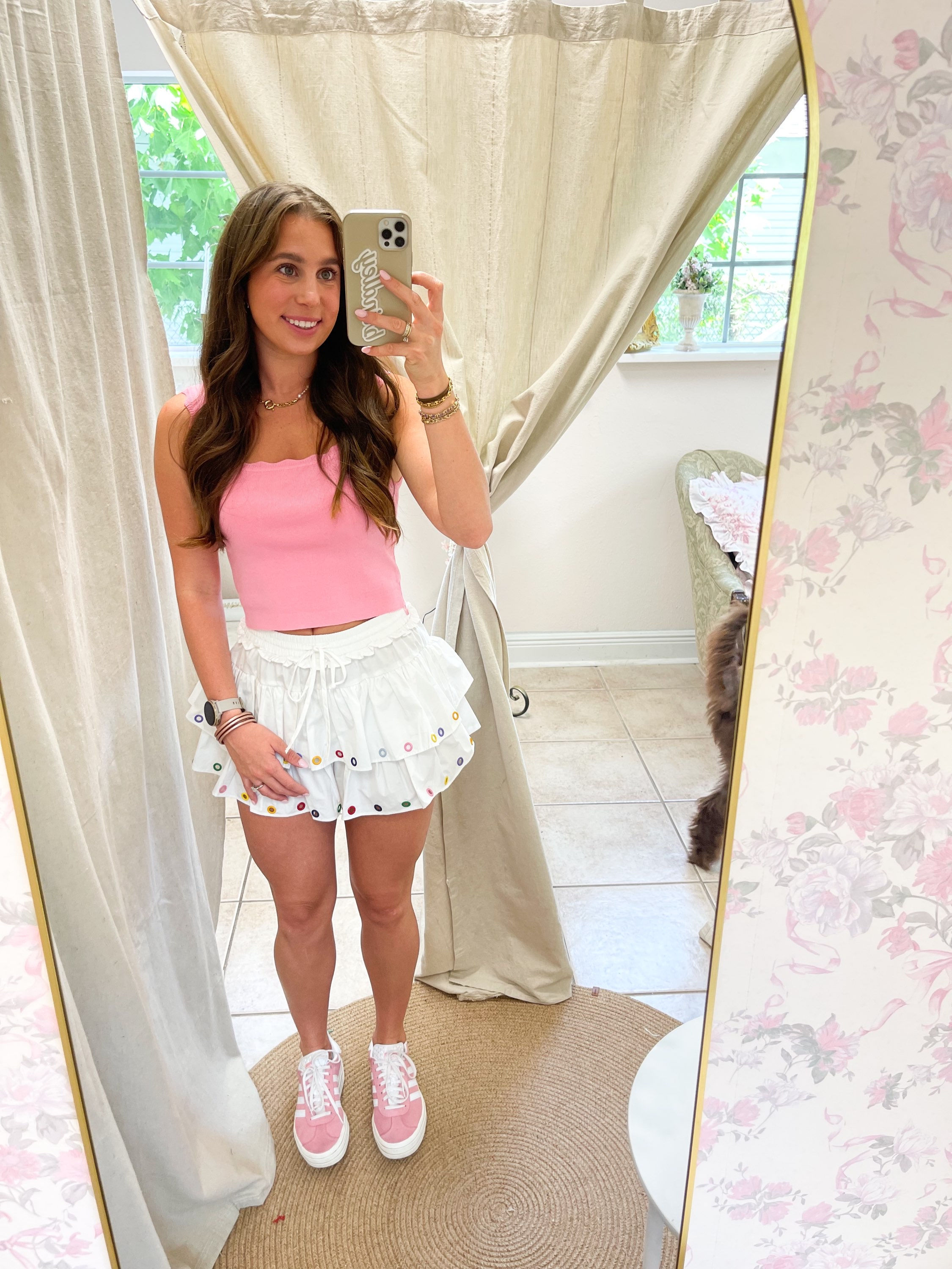 Layered Ruffle Skirt