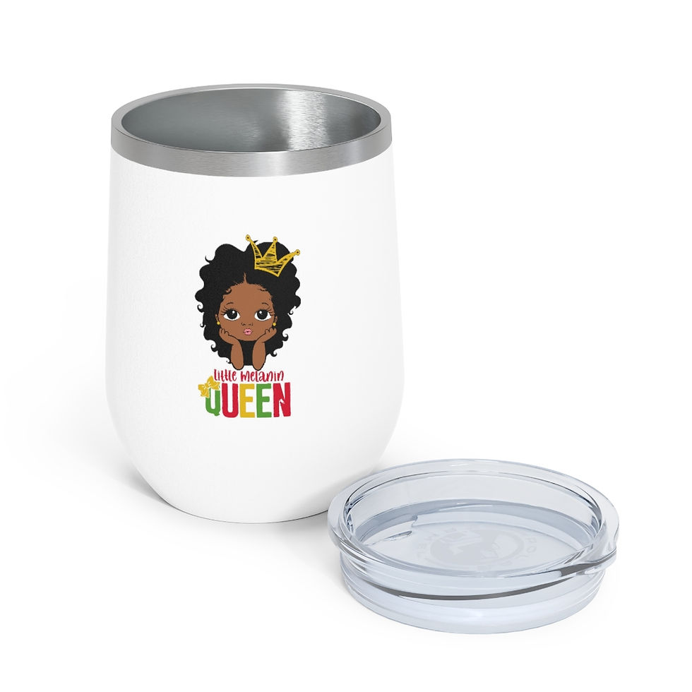 Thumbnail: Little Melanin Queen Tumbler 12oz 