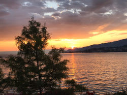 Montreux sunset