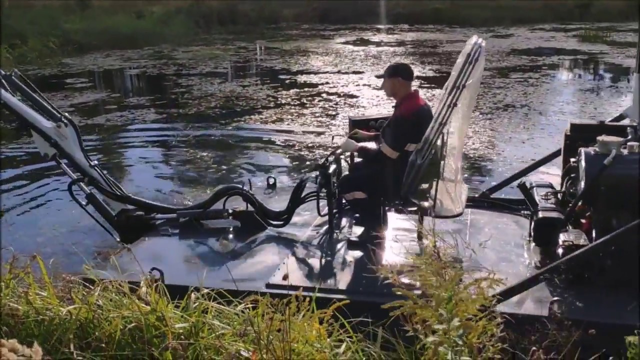 Мини Земснаряд Для Очистки Водоемов Купить