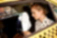 Woman in Taxi