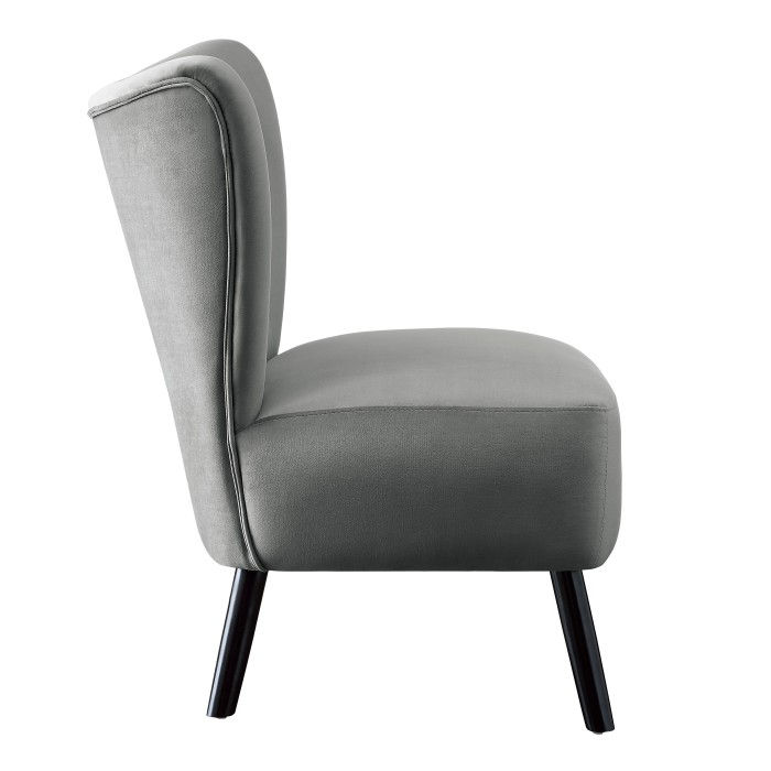 Thumbnail: Tufted Velvet Accent Chair Homelegance