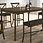 Miniatura: 7 PC Gracie Oaks Buhl II Burnished Oak Counter Height Dining Set
