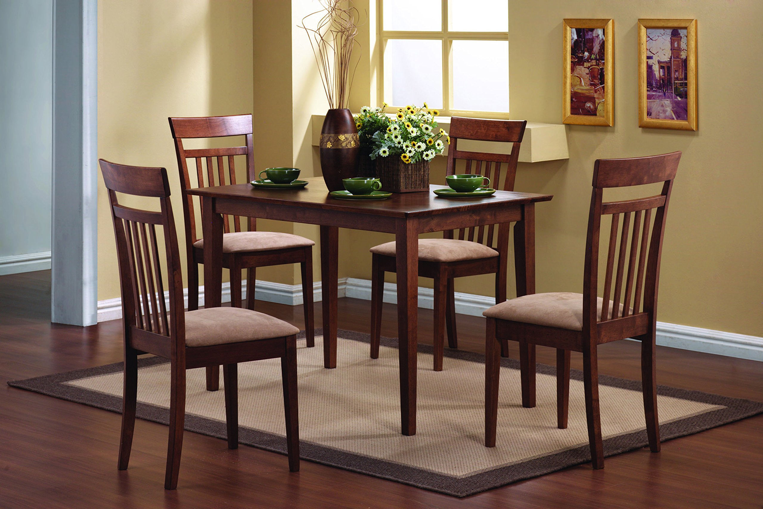 Chestnut 5 Piece Dining Set