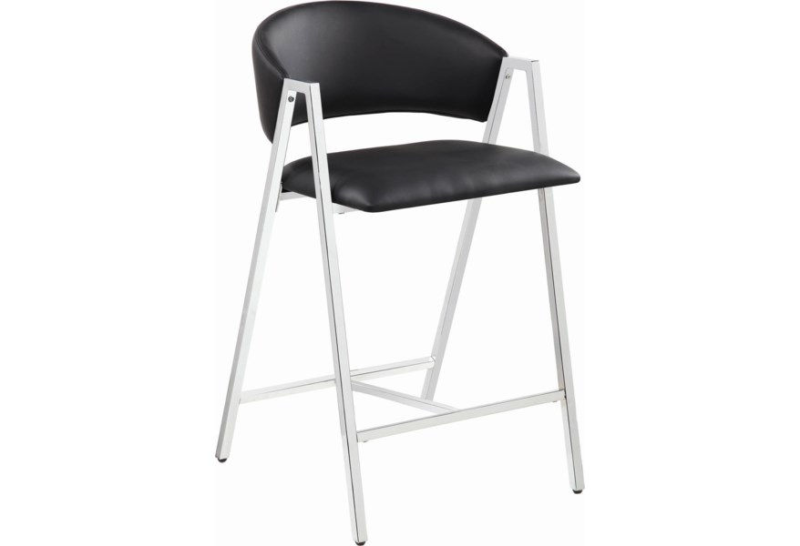 Thumbnail: Black Contemporary Barstool
