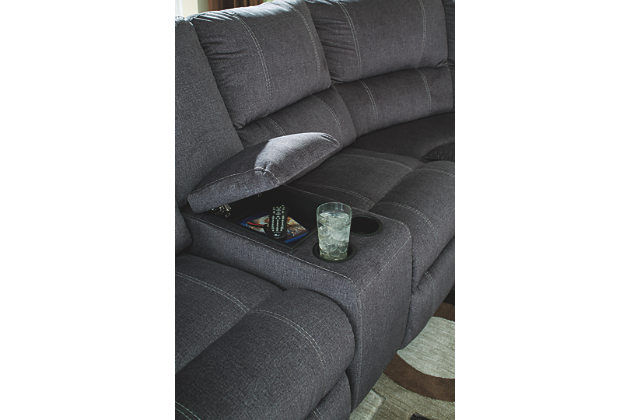 Miniatura: Urbino 3-Piece Reclining Sectional with Power