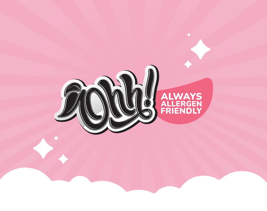 Ohh! Foods Logo. Alway Allergen Friendly