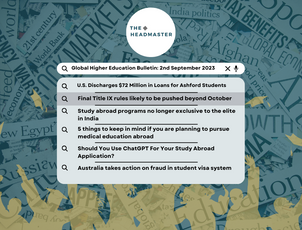 Global higher Education Bulletin: 2nd September 2023