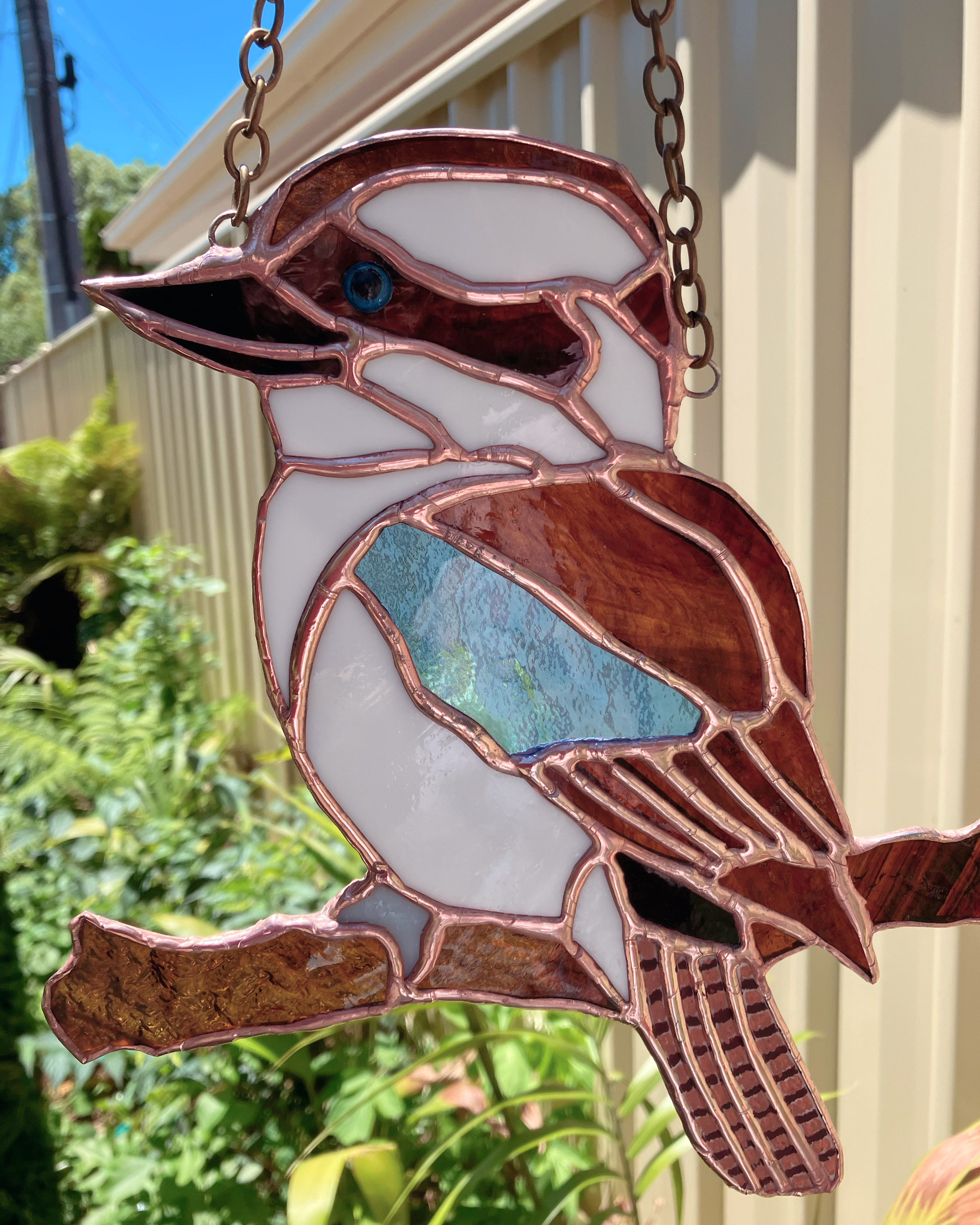 Stained Glass Kookaburra