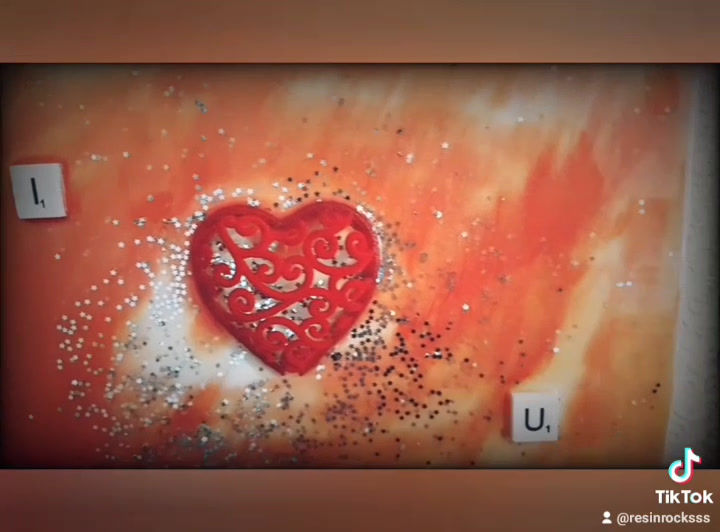 Thumbnail: 3D I Love U Canvas