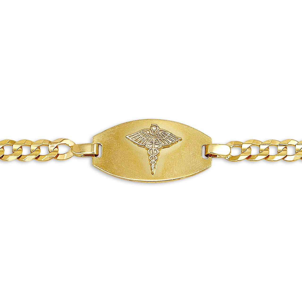 10kt Gold Ladies Medical Alert Bracelet