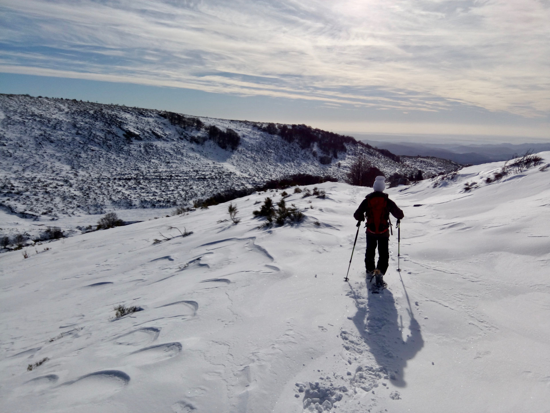 Mont lozere_neige_la vue des cimes