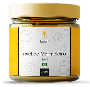 Pot de miel de coriandre Balian, origine Pologne