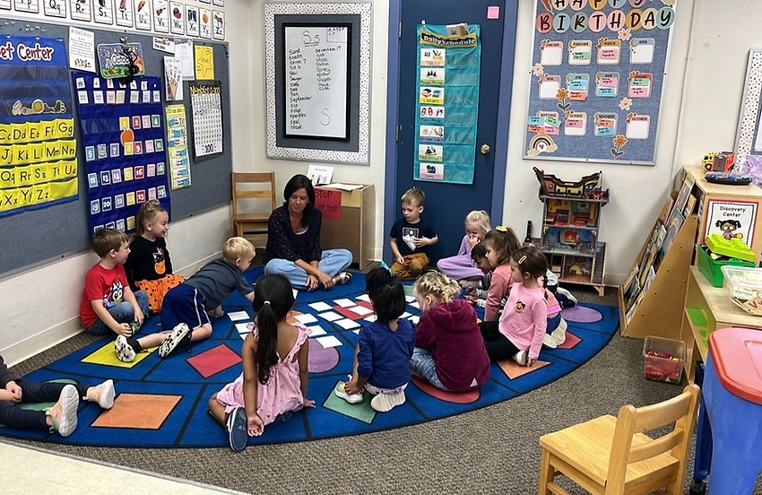First Presbyterian Preschool circle time
