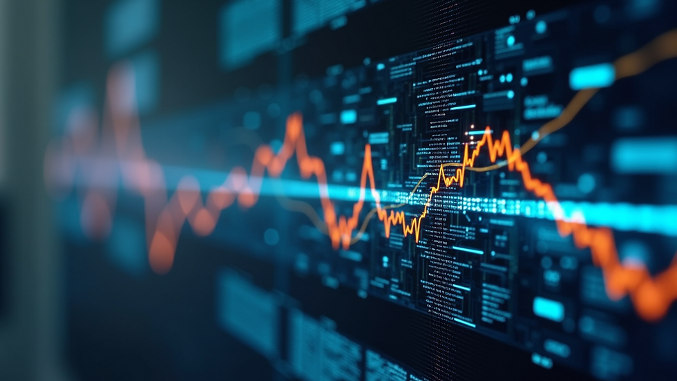 Close-up view of a digital interface showcasing generative design concepts.