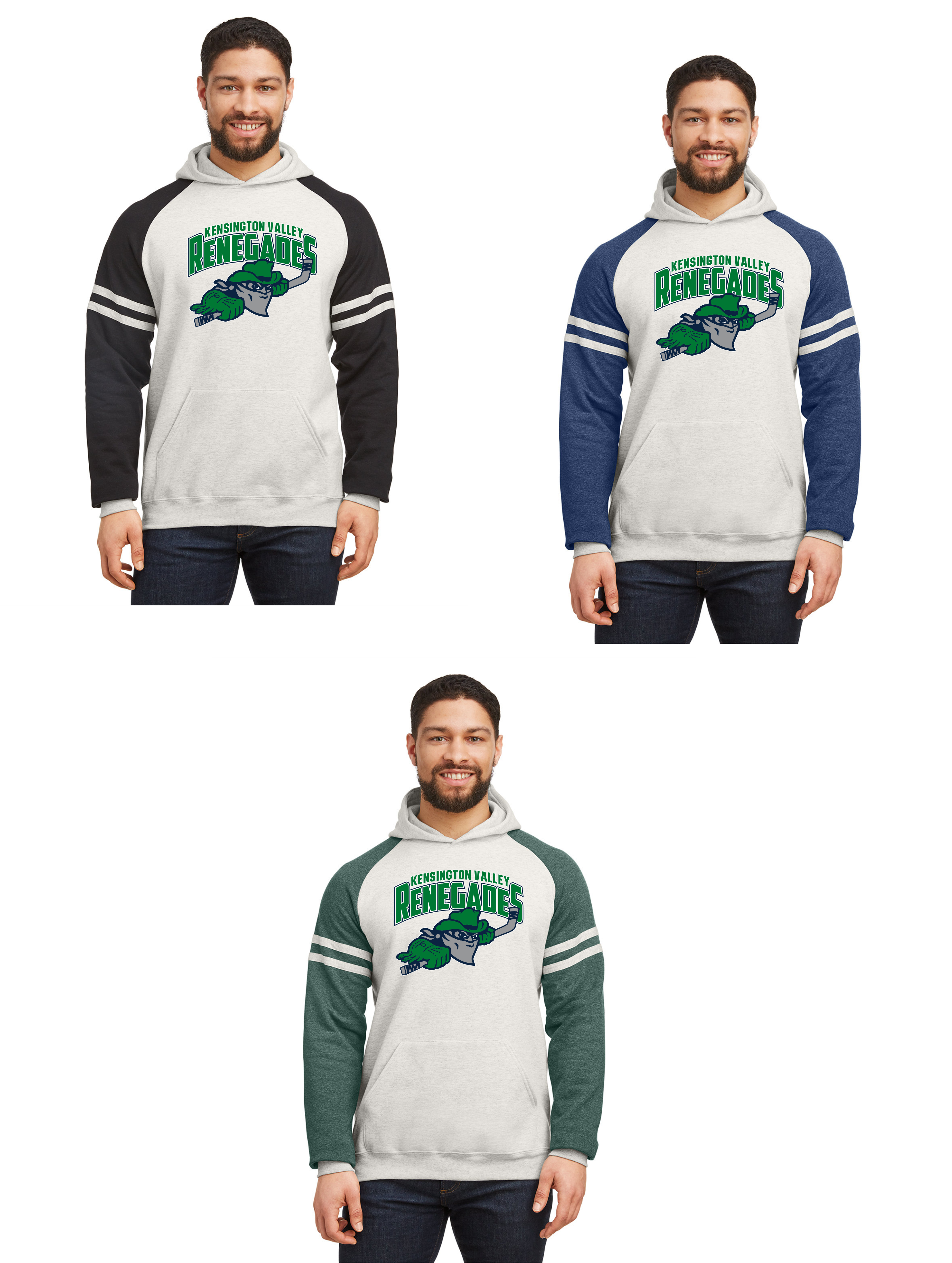 KV Renegades Color Block Stripe Hoodie