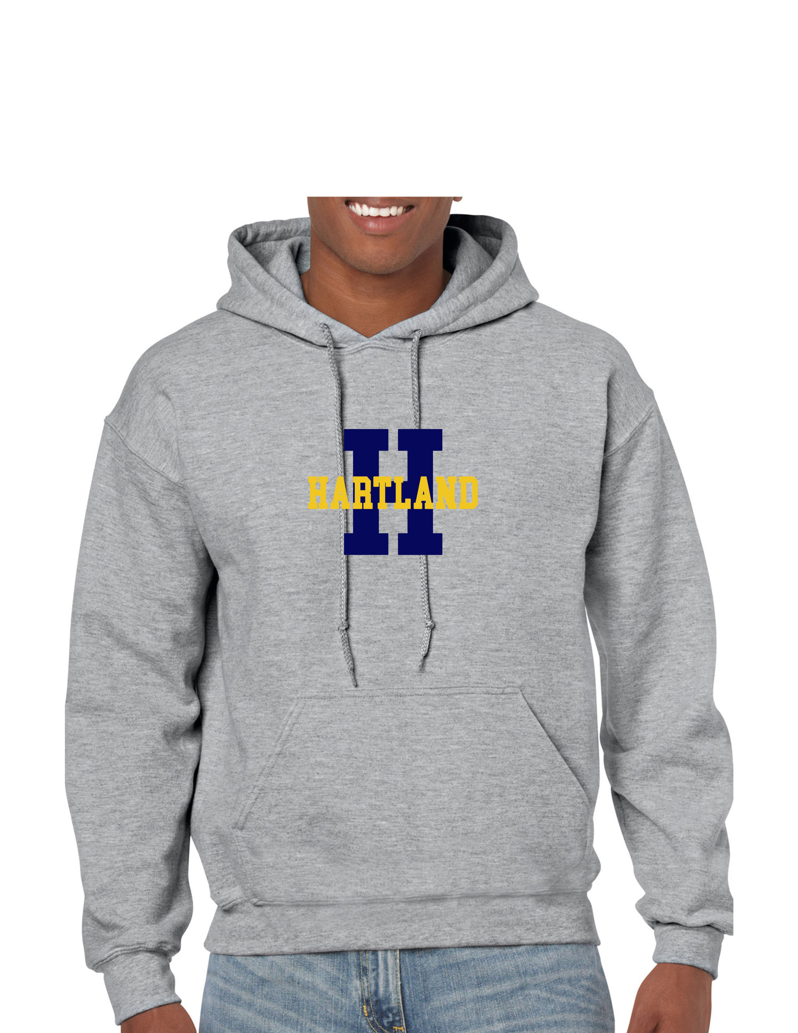 Adult Unisex Hoodie GREY