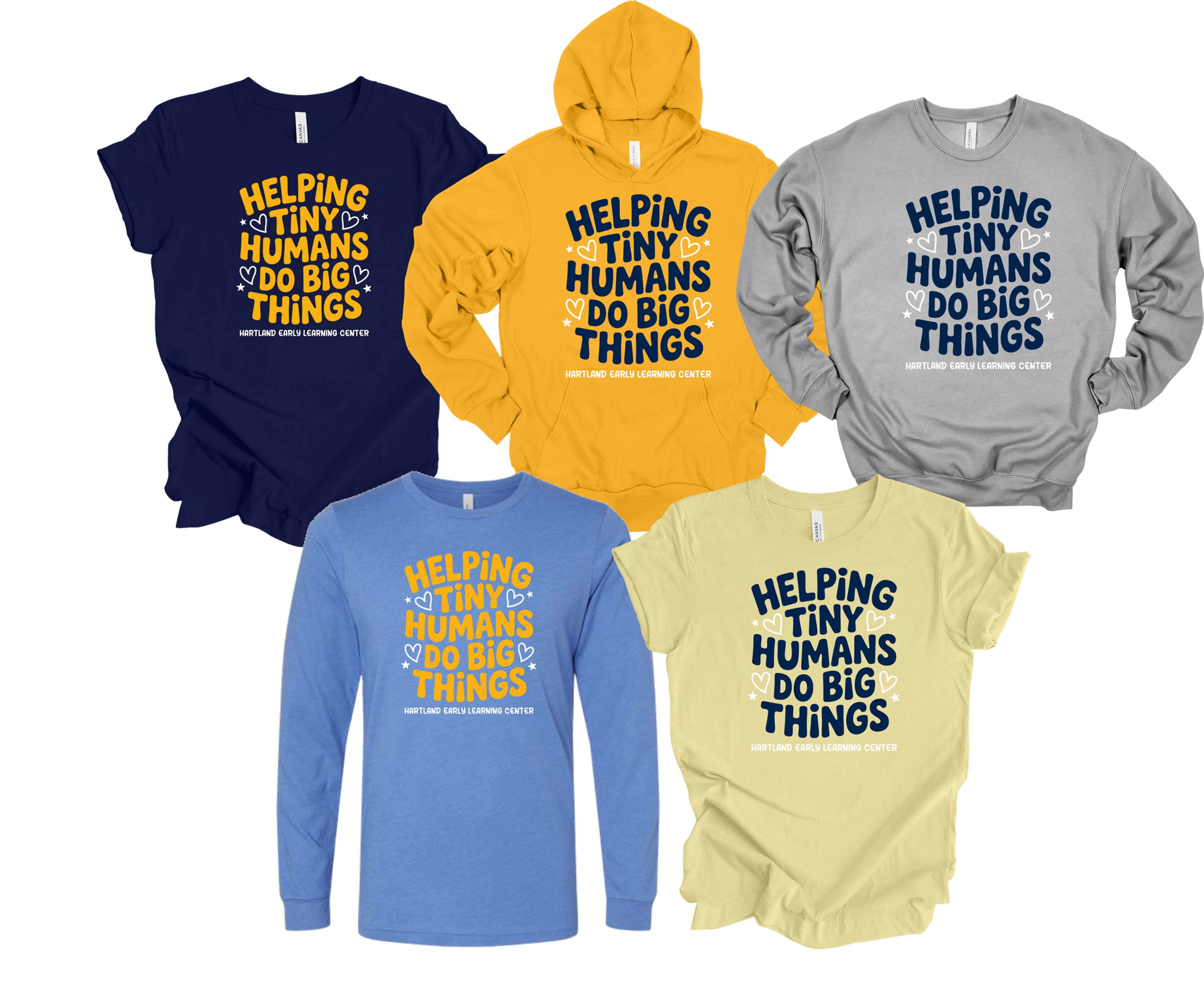 Hartland Early Learning Center Bella + Canvas Design 11