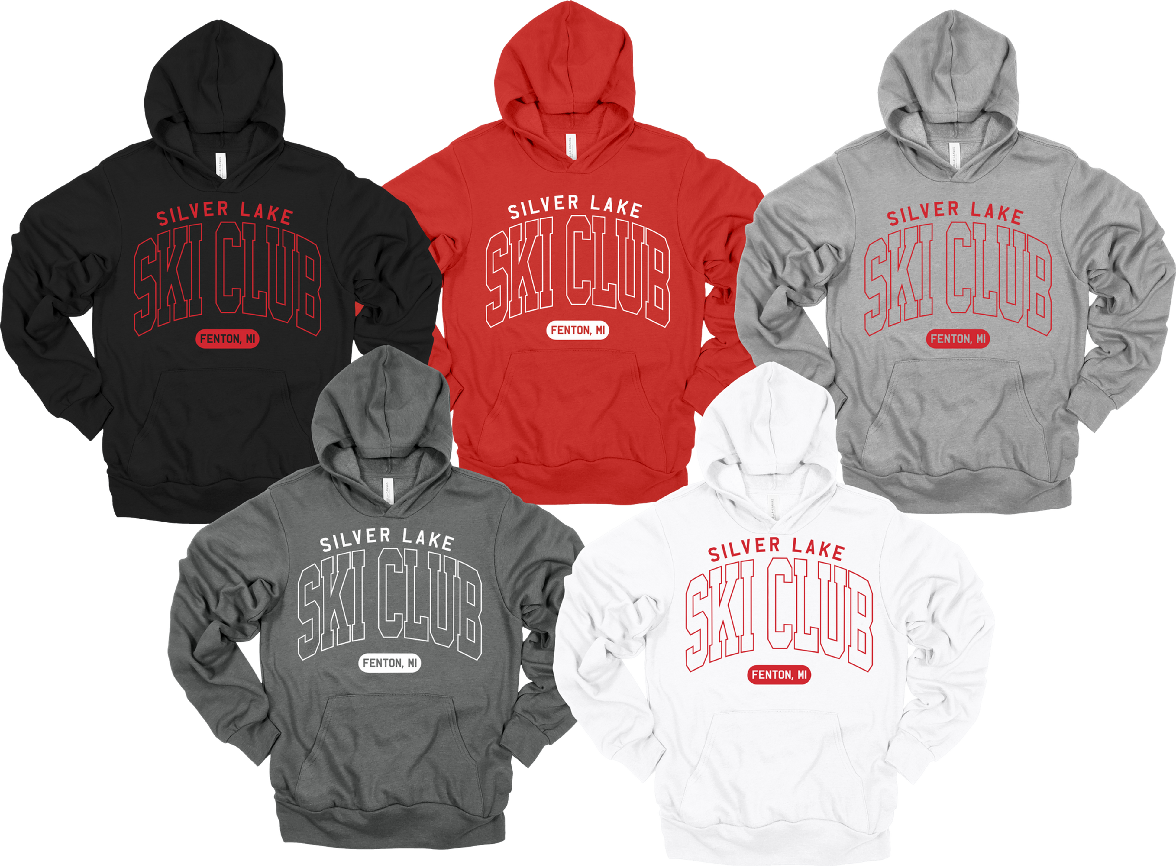 Silver Lake Ski Club Hoodie 3