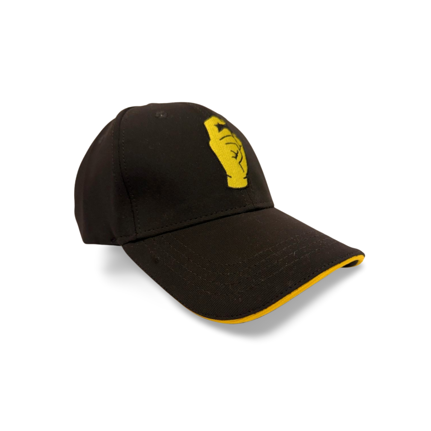 08 Cap - Black/Yellow