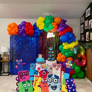 My son's third birthday celebration Decor