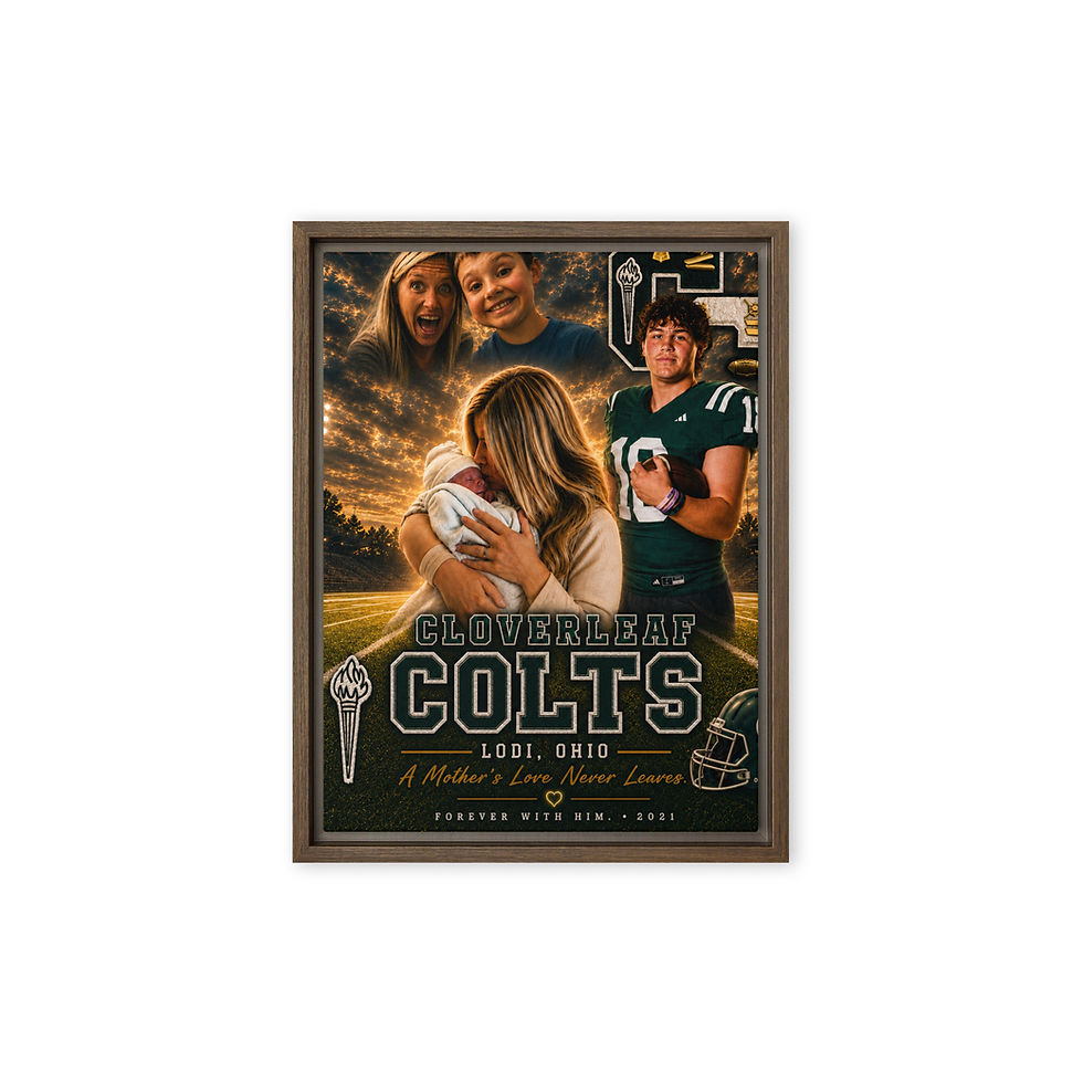 Thumbnail: Custom Memory Framed canvas
