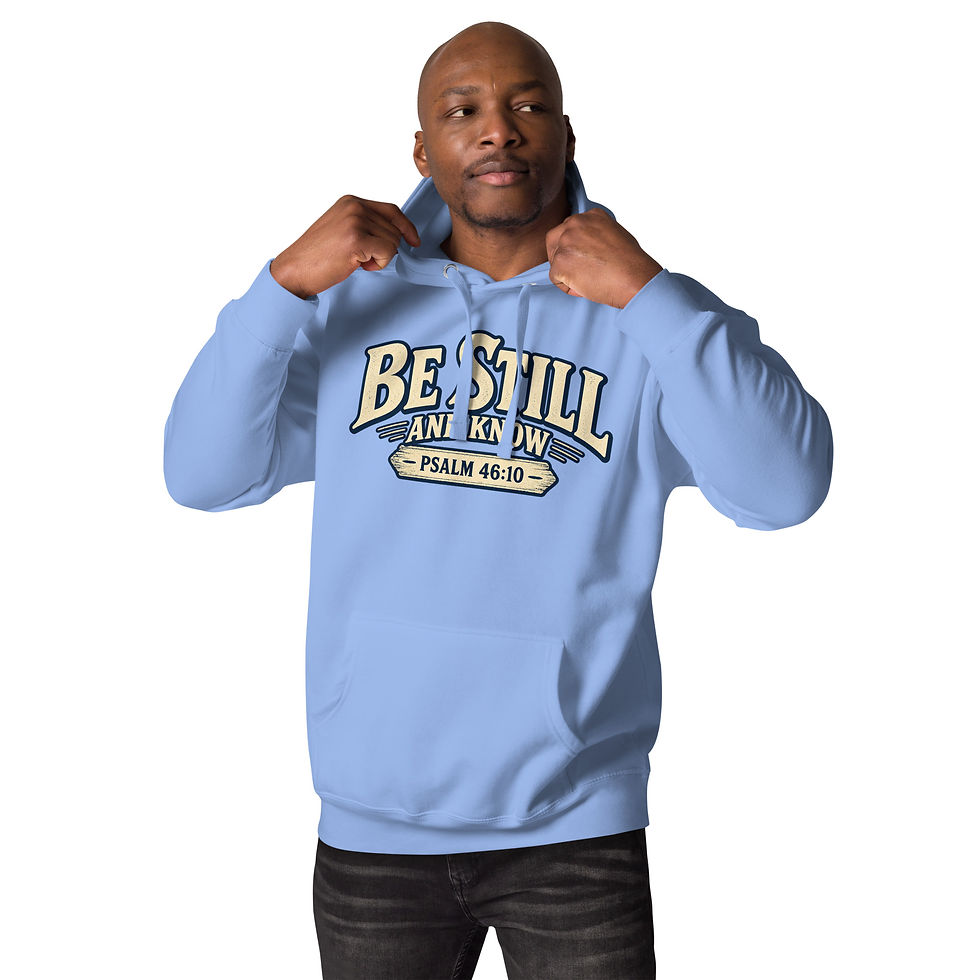 Thumbnail: Be Still Unisex Hoodie