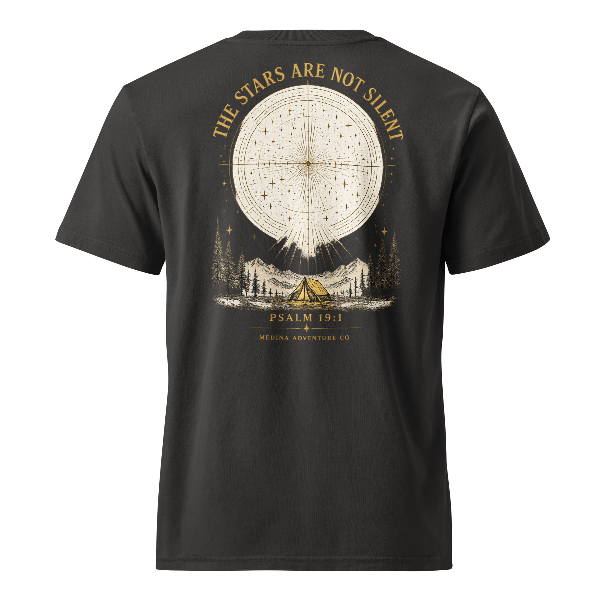 The Stars are Not Silent Unisex Garment Dyed Creator 2.0 Vintage T-Shirt