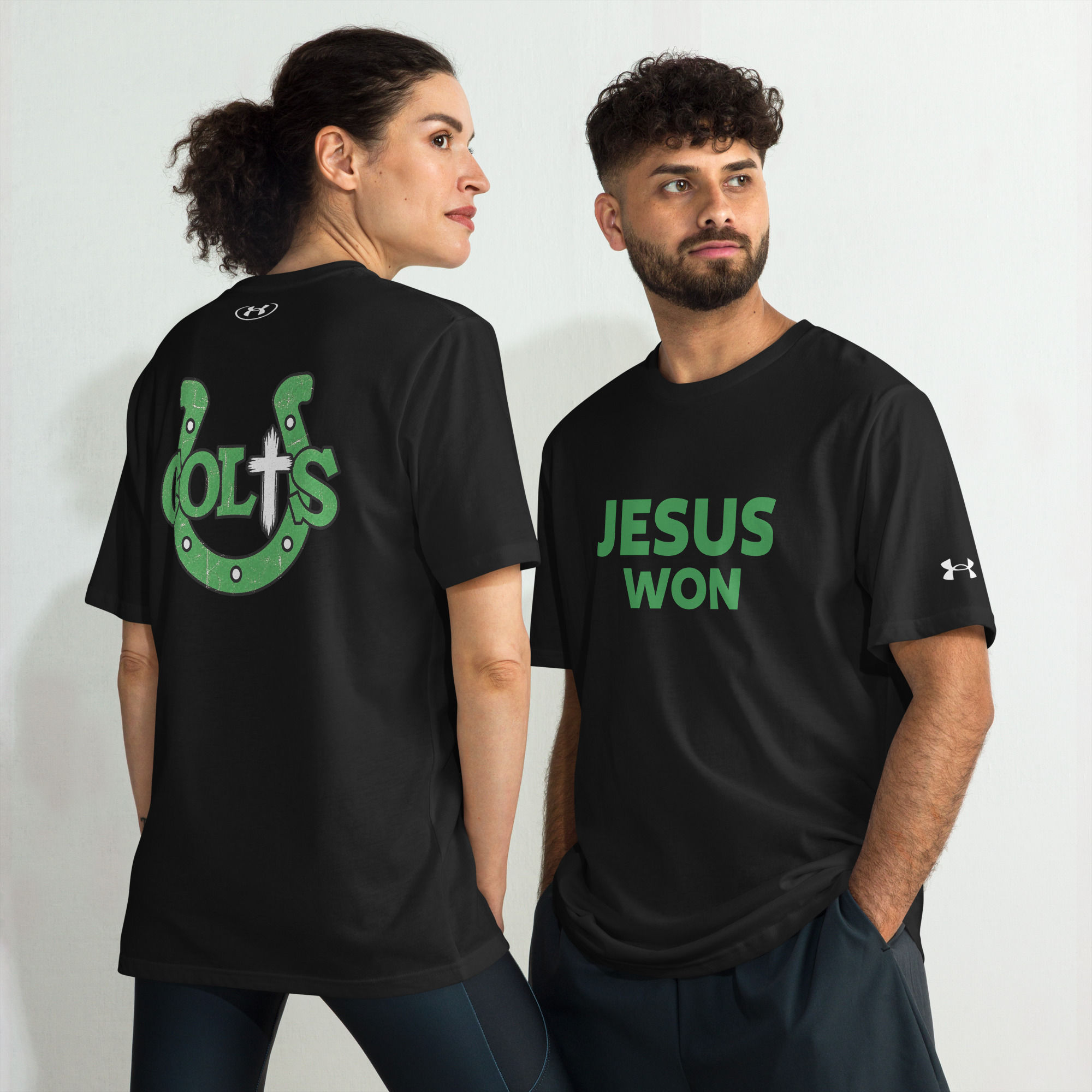 Jesus Won | Under ArmourⓇ athletic t-shirt