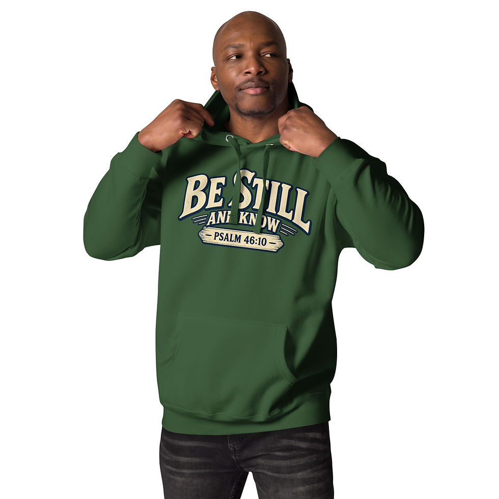 Thumbnail: Be Still Unisex Hoodie