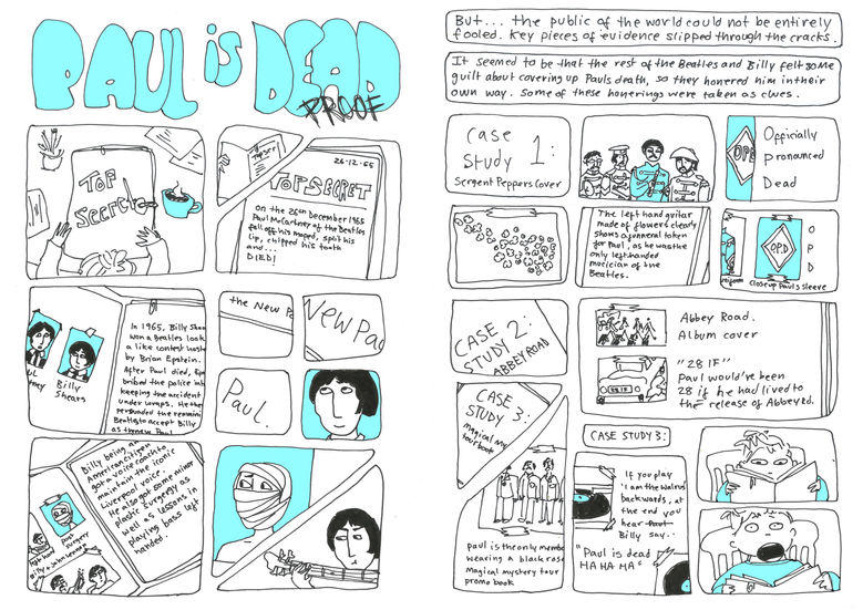 paual is dead blue only