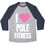 Thumbnail: I Love Pole Fitness Unisex Tri-Blend Baseball Tee