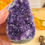 Thumbnail: Uruguayan Amethyst Cutbase Cluster - 426g - 8 x 6 x 7.5cm