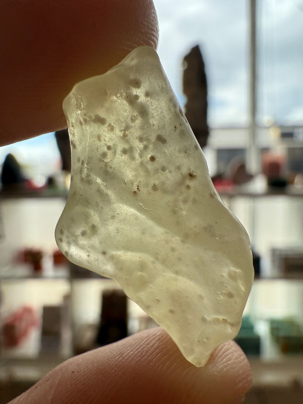 Libyan Desert Glass with Cristobalite - Small - 5.6g