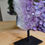 Thumbnail: Amethyst Cluster on Stand  - 14cm x 7cm - 440g