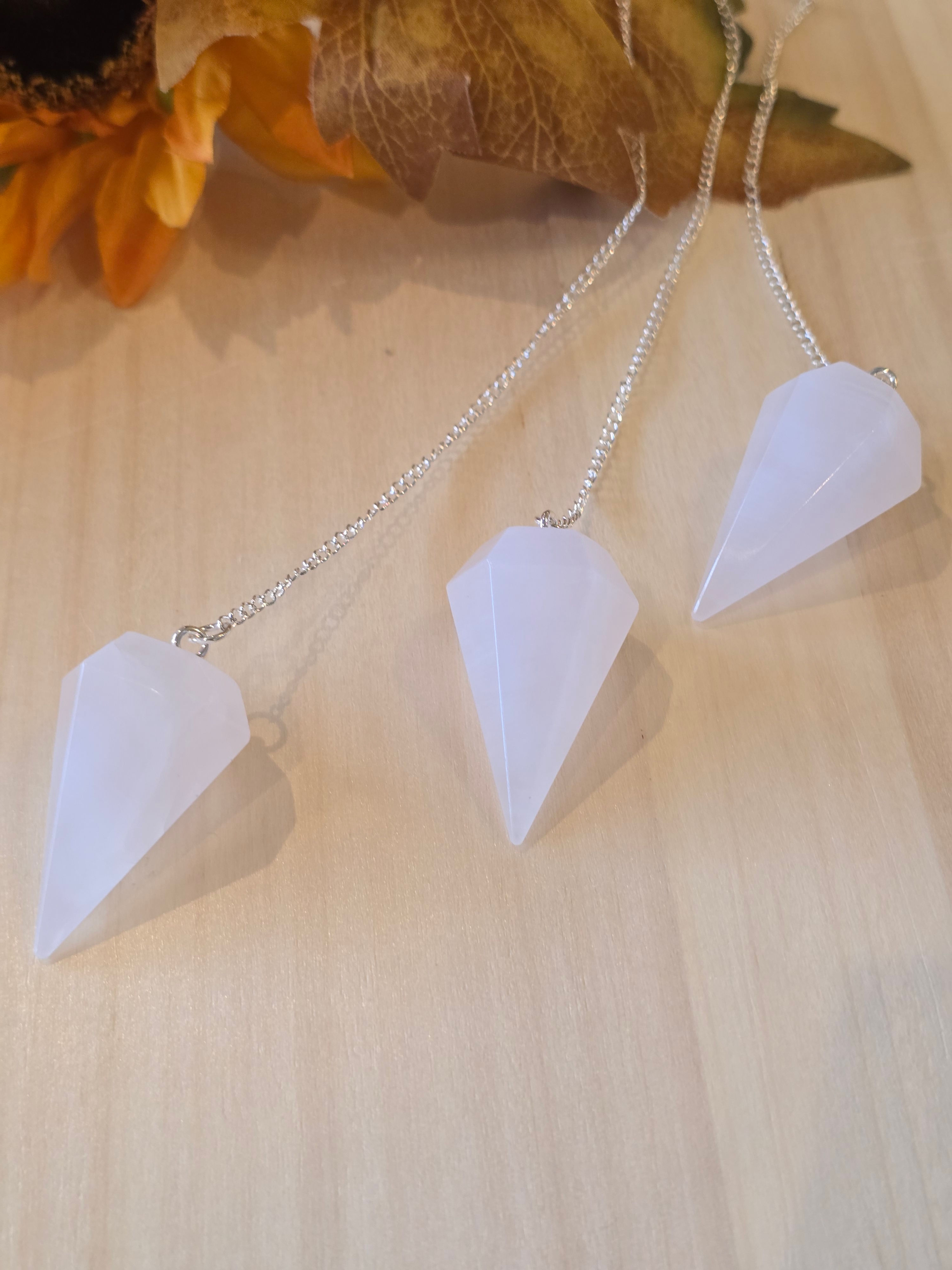 Pendulum - Pink Calcite