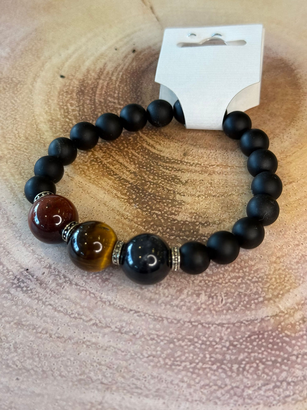 Thumbnail: Tigers Eye Crystal Bead Bracelets