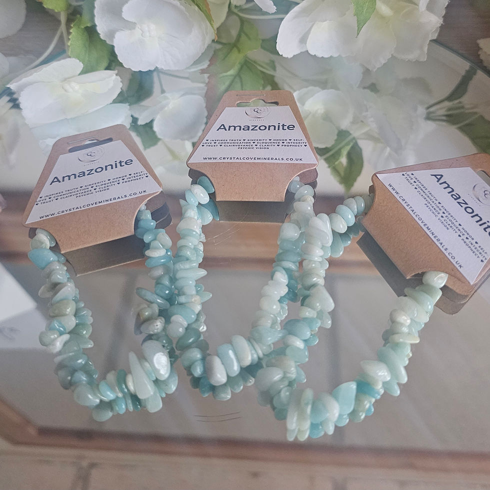 Thumbnail: Gemstone Chip Bracelets