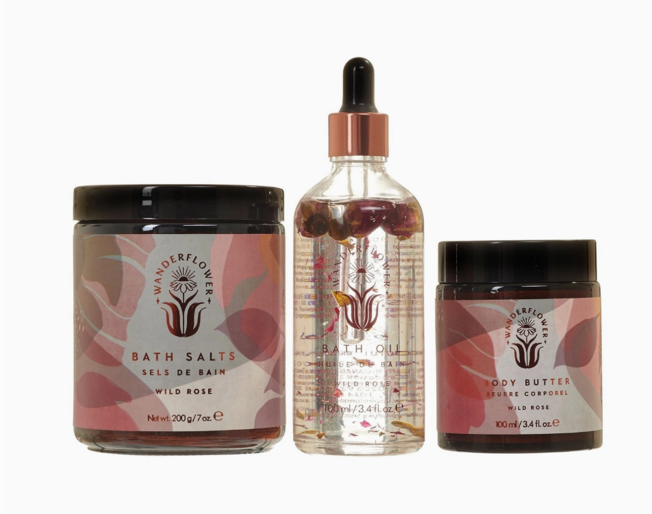 Thumbnail: Time To Unwind Bath & Body Set - Wild Rose