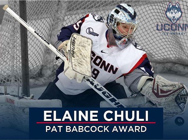 Way to dominate Elaine! And she was named All-American (but she's Canadian!)