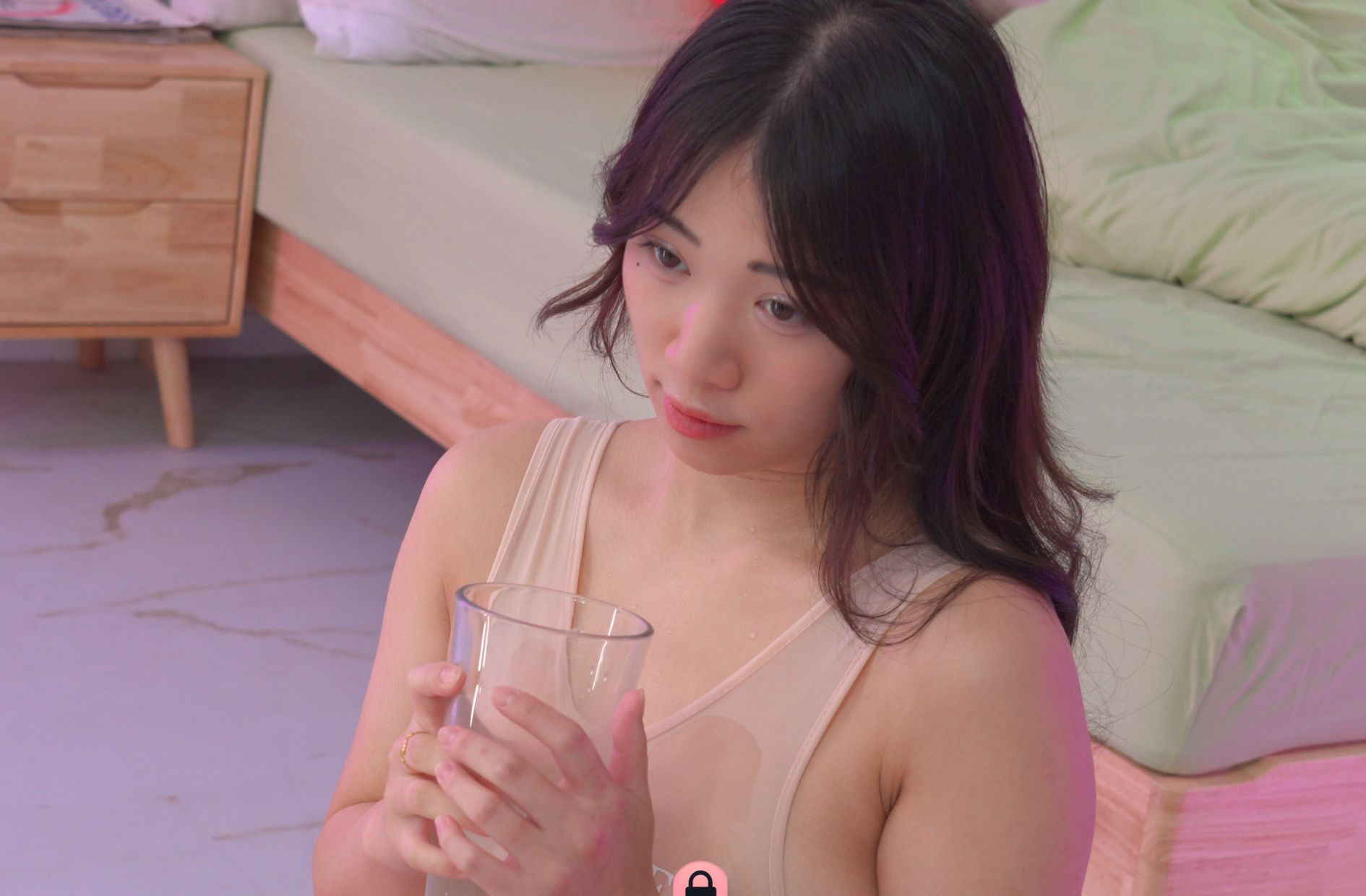 M00248 [Video 3]『羽希』若隱若現的透膚誘惑💦極限恥度色氣全開🔥