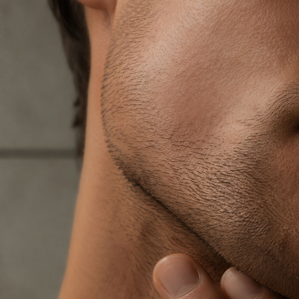 Men’s skin is shaped by more than biology. Facial hair, skin behavior, and daily routines all influence how skin looks and feels.