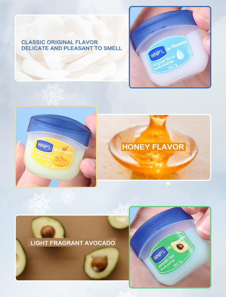 Thumbnail: 4/6/8pcs Moisturizing Lip Balm Set Whitening Moisturizing Base Natural Plant Bas