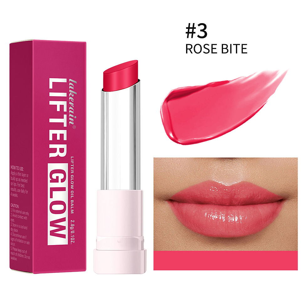 Thumbnail: Lip Balm Lifter Glaze Oil Balm with Hyaluronic Acid and Hydrating Oil Blend with